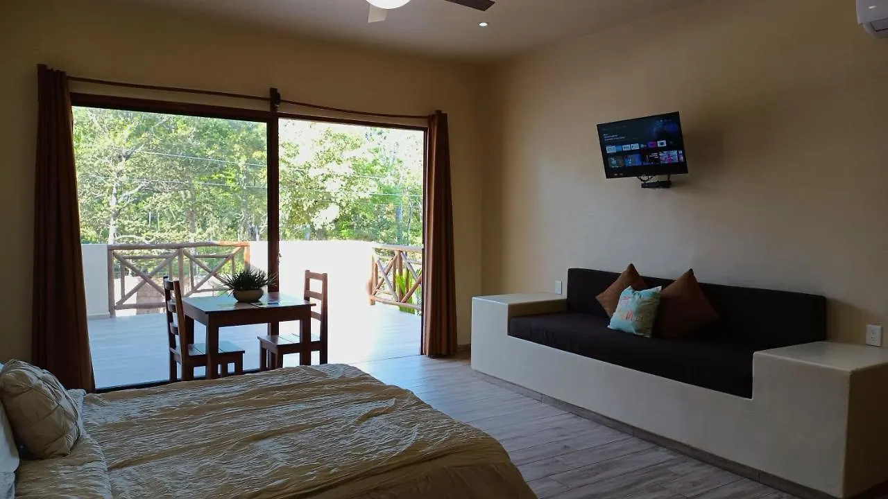Room In Studio - Casa Kaban Tulum Boutique Beautiful Suites With Kitchenette Free Breakfast Гостевой дом